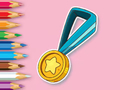 Lojë Libri i Ngjyrosjes: Medalje  në internet