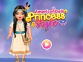 Lojë Kukulla Amerikane në stilin e princeshës  në internet