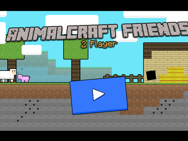Lojë AnimalCraft Friends 2 lojtar  në internet