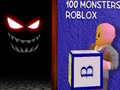 Lojë 100 përbindëshat Roblox  në internet