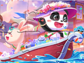 Lojë Mister Jigsaw: Foshnja Panda Fiesta në internet