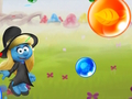 Lojë Smurfs Bubble Story në internet