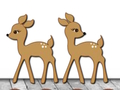Lojë Gjej Dreri i lezetshëm Bambi  në internet