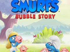 Lojë Smurfs Bubble Revieter Historia në internet