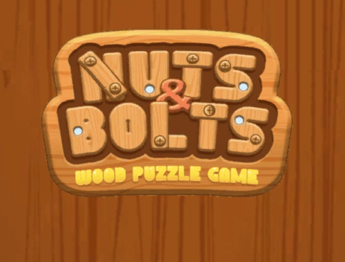 Lojë Lojë puzzle me arra dhe bulona me dru  në internet