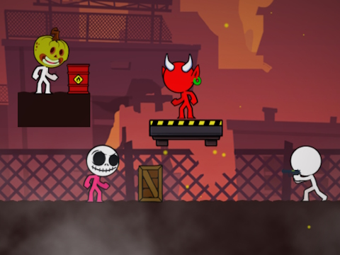 Lojë Nata e Stickman mbijeton në internet