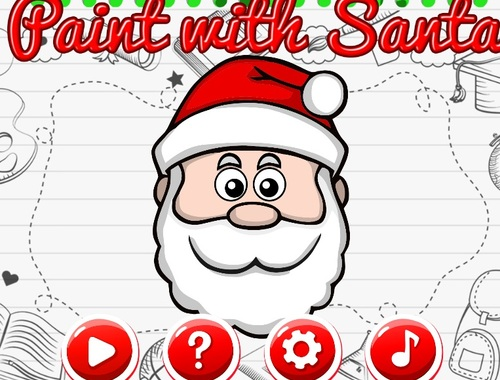 Lojë Paint me Santa  në internet