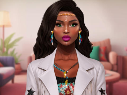 Lojë Dress-Up Bohemian Chic  në internet