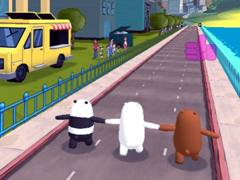Lojë Ne Bare Bears Bear Parkour  në internet