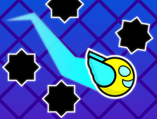 Lojë Flappy Rush në internet