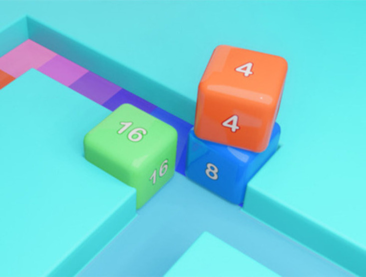 Lojë Kubi i labirintit 2048  në internet