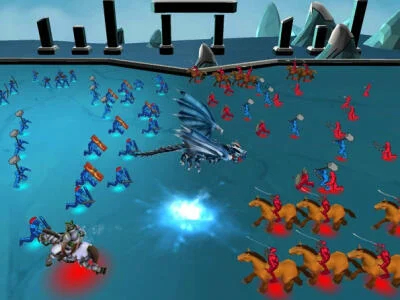 Lojë Battle Simulator - Sandbox në internet