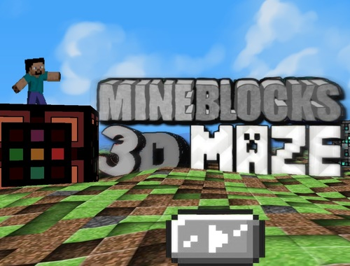 Lojë Minierat 3D labirint në internet