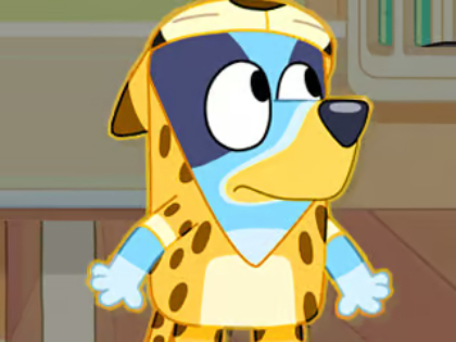 Lojë Mister Jigsaw: Bluey Cute në internet