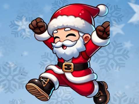 Lojë Flappy Santa Claus në internet