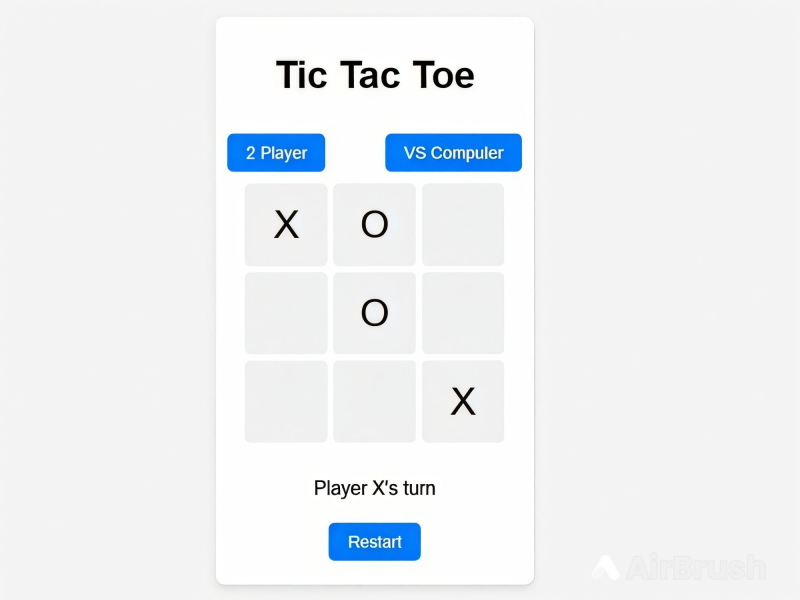 Lojë Tic-tac-toe klasike  në internet