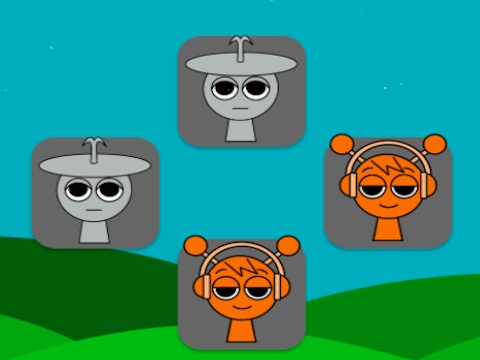 Lojë Sprunki Memory Incredibox në internet
