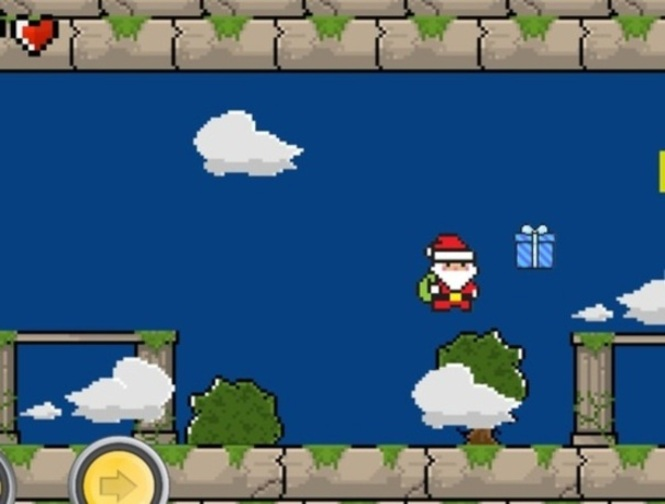 Lojë Santa Retro  në internet