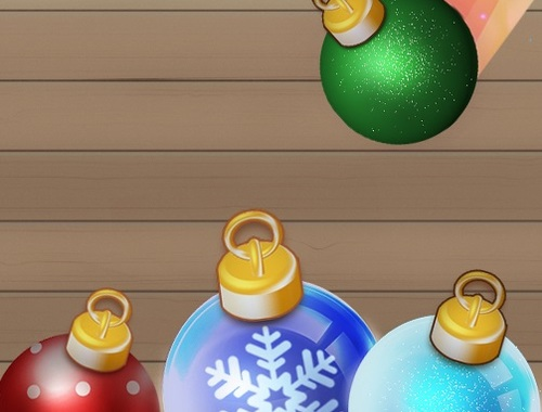 Lojë Lidh Puzzles Balls Vitit të Ri!  në internet