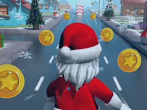 Lojë Vrapimi i Santa Roblox  në internet