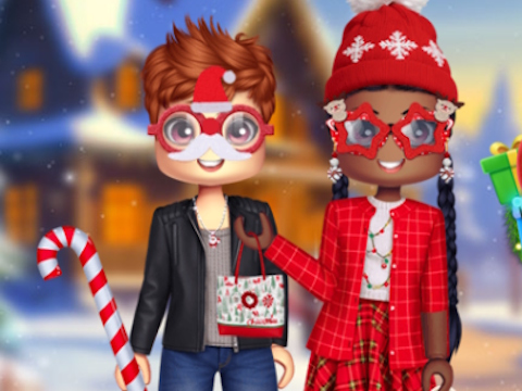 Lojë Roblox Dressup Krishtlindjesh  në internet