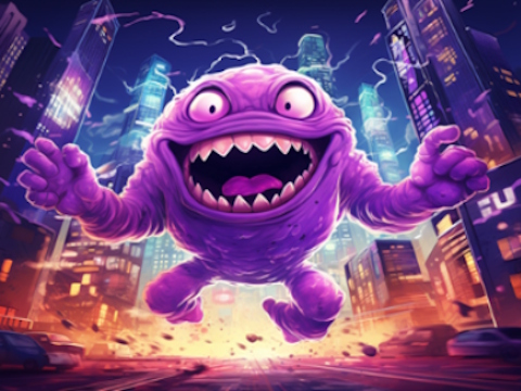 Lojë Grimace Shake Jigsaw Mister në internet