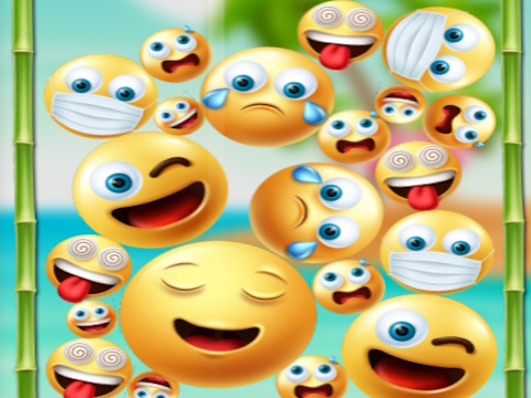 Lojë Skuqem emoji në internet