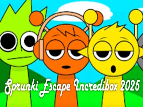 Lojë Sprunki Escape Incredibox 2025 në internet
