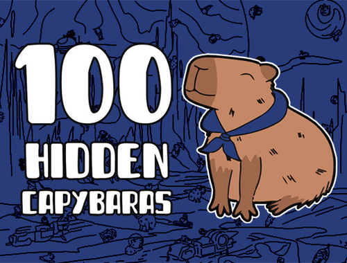 Lojë 100 Capybaras të fshehura  në internet