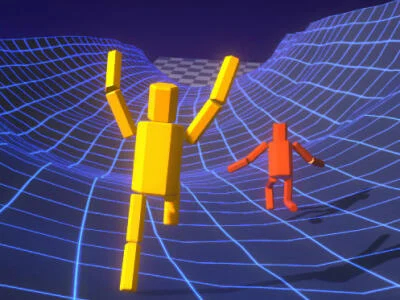 Lojë Ragdoll Runner: Vrapo, por mos u thye!  në internet