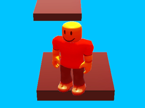 Lojë Roblox obby: Vetëm lart  në internet