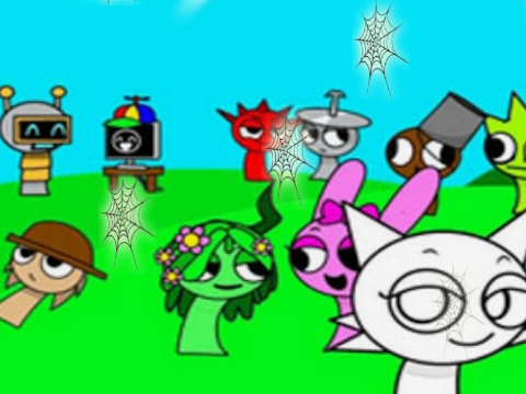 Lojë Sprunki spot incredibox  në internet