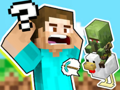 Lojë Kuiz për fëmijë: Guess Minecraft Voice  në internet