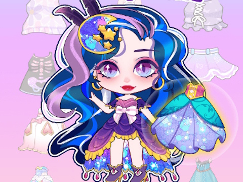 Lojë Kukulla e flokëve Dress Up World  në internet