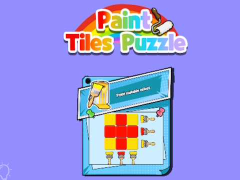 Lojë Paint Pllaka Puzzle  në internet