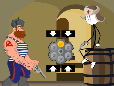 Lojë Burgu Sovjetik Stickman  në internet