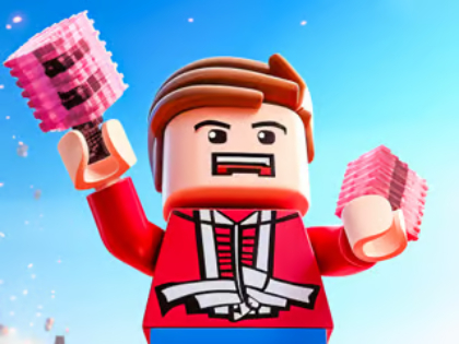 Lojë Mister Jigsaw: Roblox Hero Adventure në internet
