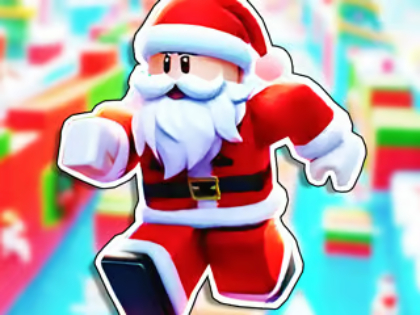 Lojë Mister Jigsaw: Roblox Santa Dash në internet