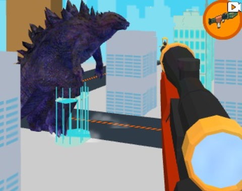Lojë Heli Monsters Gjuetar gjigant  në internet