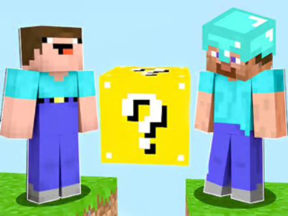 Lojë Kuiz për fëmijë: Minecraft Trivia  në internet