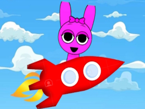 Lojë Sprunki Run: Gara e pafundme  në internet