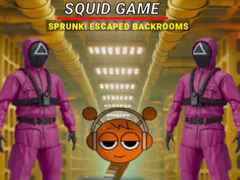 Lojë Squid Loja Sprunki arratisur Backrooms  në internet
