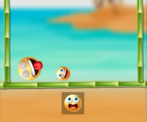 Lojë Skuqem emoji në internet