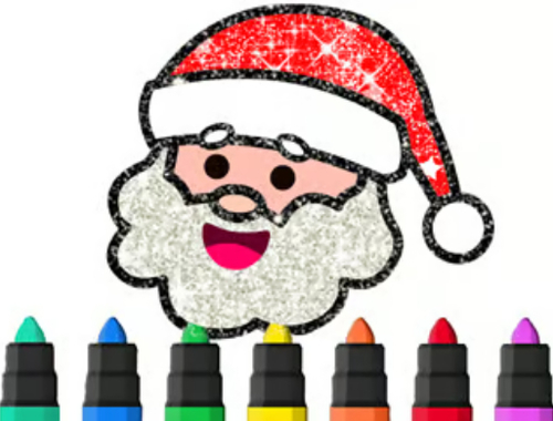Lojë Libri i Ngjyrosjes: Dhurata e Santa  në internet