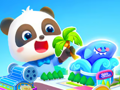 Lojë Mister Jigsaw: Qyteti i ëndrrave të Baby Panda  në internet