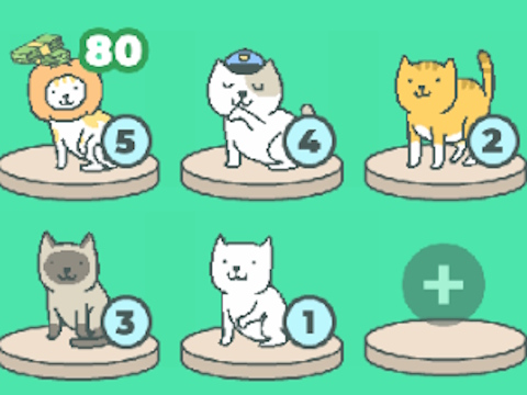 Lojë Meow bashkoj në internet