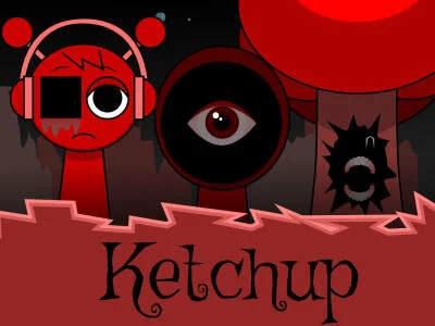 Lojë Sprunki ketchup në internet