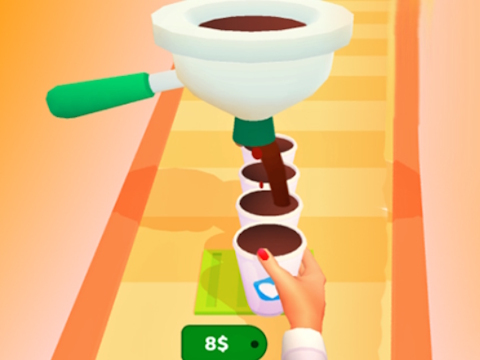 Lojë Kafe Run 3D  në internet