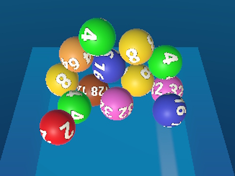 Lojë Bashkoni Topat 2048: Billiards!  në internet