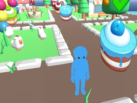 Lojë Obby mbledh ëmbëlsira të ëmbla  në internet